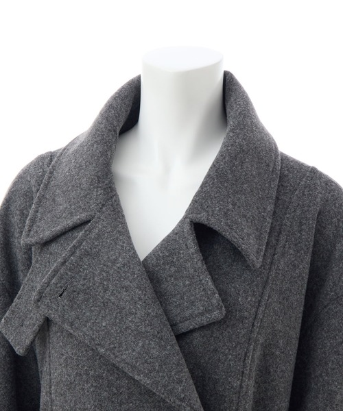 INGNI(イング)の「【WEB限定】ミディ丈トレンチコート(トレンチコート・レディース・ブラック/グレー系その他/アイボリー・M)」の22枚目の写真