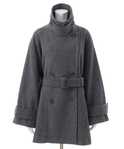 INGNI(イング)の「【WEB限定】ミディ丈トレンチコート(トレンチコート・レディース・ブラック/グレー系その他/アイボリー・M)」の20枚目の写真