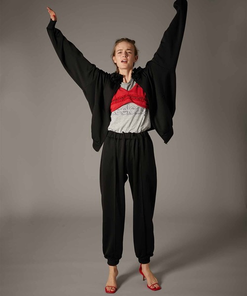 cotton voile fringe pants フリンジパンツcrinkle セール】【crinkle crinkle crinkle】コットンボイルフリンジ