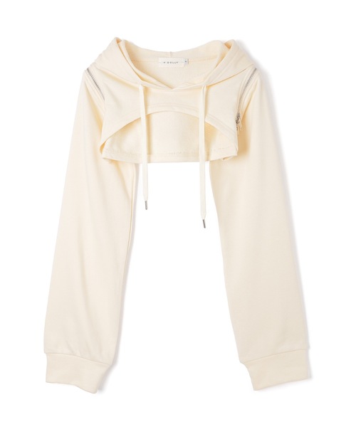 M DOLLY(エムドリー)の「*M DOLLY original* sweat pleats Luce set dress/スウェットプリーツルーチェセットドレス(ワンピース・レディース・ブラック/アイボリー・FREE)」の15枚目の写真