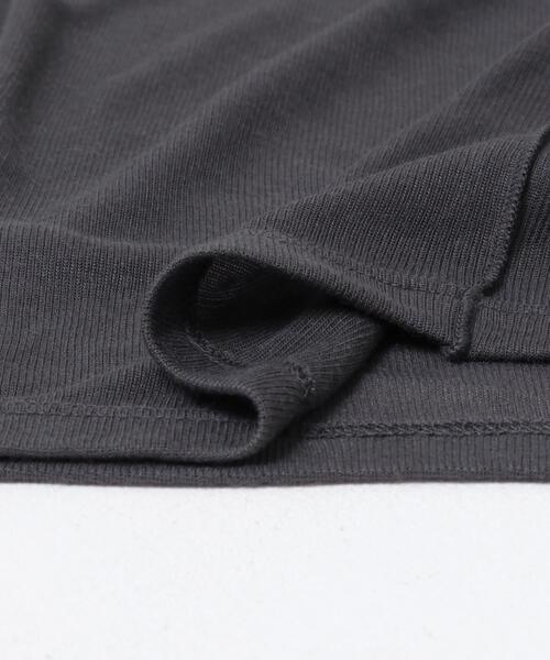 SENSE OF PLACE by URBAN RESEARCH（センスオブプレイスバイアーバンリサーチ）の「レイヤードメローTシャツ（Tシャツ/カットソー・レディース・イエロー/チャコールグレー/ライトグレー・ONE）」の15枚目の写真