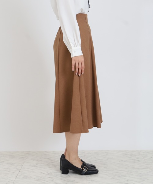 TRUDEA（トルディア）の「ウール調カルゼハギフレアスカート（スカート・レディース・ネイビー/ベージュ/ブラウン/キャメル/チャコールグレー・SMALL/MEDIUM/LARGE）」の19枚目の写真