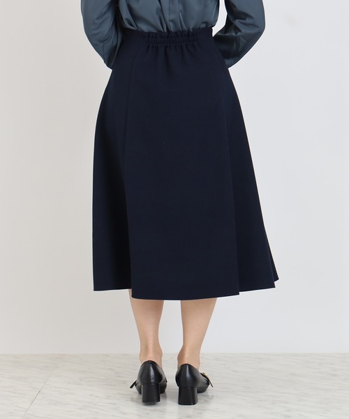 TRUDEA（トルディア）の「ウール調カルゼハギフレアスカート（スカート・レディース・ネイビー/ベージュ/ブラウン/キャメル/チャコールグレー・SMALL/MEDIUM/LARGE）」の16枚目の写真