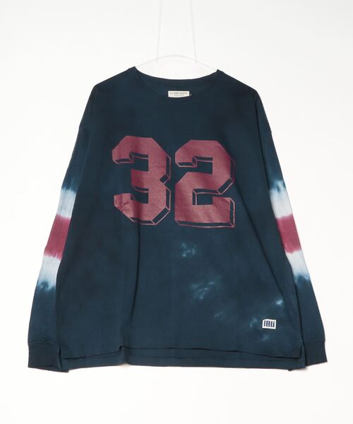 BEAVER(ビーバー)の「ILL ONE EIGHTY/イルワンエイティ 32 TIE DYE L/S TEE(Tシャツ/カットソー・メンズ・ネイビー/ブラック・L/XL/M)」の1枚目の写真