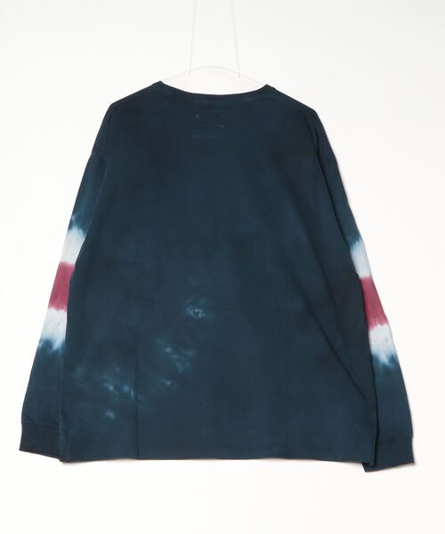 BEAVER(ビーバー)の「ILL ONE EIGHTY/イルワンエイティ 32 TIE DYE L/S TEE(Tシャツ/カットソー・メンズ・ネイビー/ブラック・L/XL/M)」の3枚目の写真