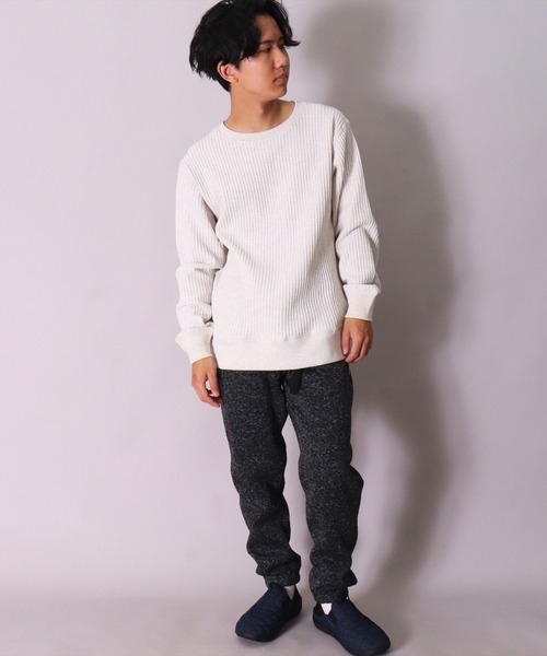 JEMORGAN(ジェーイーモーガン)の「(LK)【JEMORGAN】ニットフリース クライミングパンツ(その他パンツ・メンズ・杢グレー/チャコールグレー・L/M/XL)」の4枚目の写真