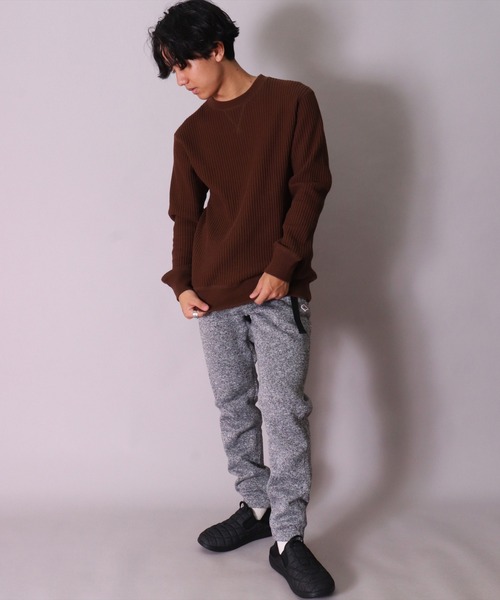 JEMORGAN(ジェーイーモーガン)の「(LK)【JEMORGAN】ニットフリース クライミングパンツ(その他パンツ・メンズ・杢グレー/チャコールグレー・L/M/XL)」の8枚目の写真