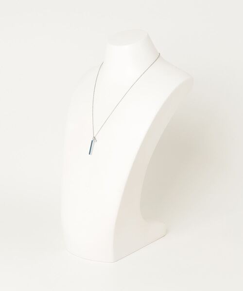 Zanipolo Terzini(ザニポロタルツィーニ)の「Zanipolo Terzini ダイヤモンドプレートトップ ネックレス(ネックレス・レディース・ブルー/ピンクゴールド・45cm/43cm)」の6枚目の写真