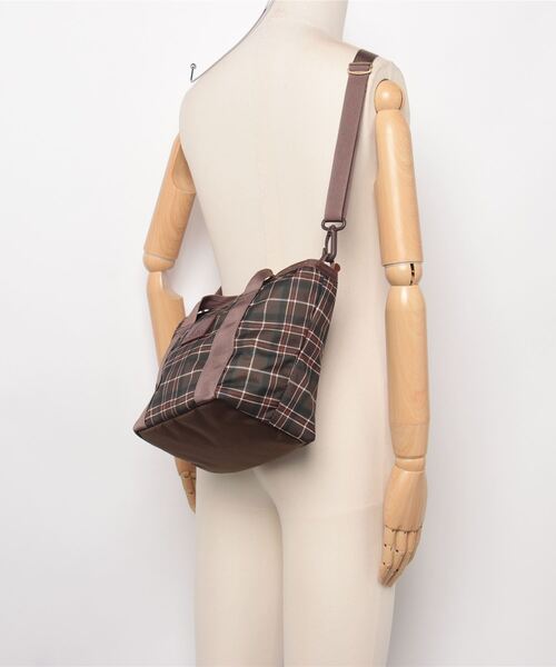 GREGORY(グレゴリー)の「ボートトートS BOAT TOTE S ウッドランドプラッド(トートバッグ・メンズ・ブラウン系その他・ONE SIZE)」の2枚目の写真