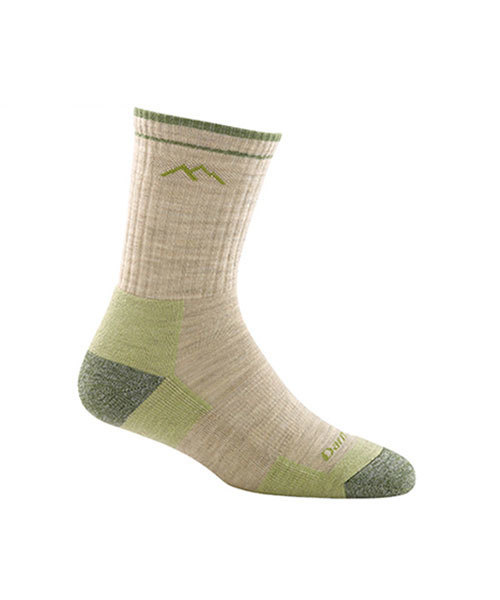 DARN TOUGH VERMONT（ダーンタフバーモント）の「【MADE IN USA】 DARN TOUGH ダーンタフ Ws 1903 マイクロクルー クッション（ソックス/靴下・レディース・ホワイト×グリーン/ブラック/モスグリーン/ダークグレー/ライトブルー/プラム/インディゴブルー/エメラルド/ブラック系その他/ライトグレー/ダークブルー/ダークネイビー/セージグリーン/ダークグリーン/レディッシュグレー/ホワイト/ライトインディゴブルー・SMALL）」の3枚目の写真