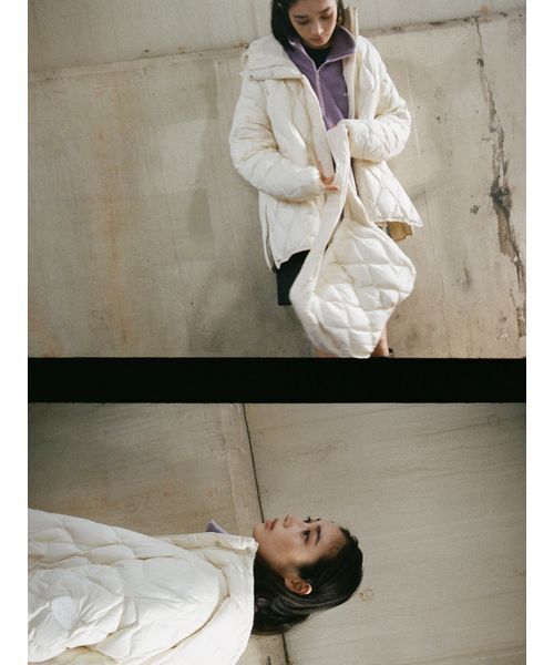 emmi（エミ）の「【emmi×TAION】キルティングショルダーバッグ（ショルダーバッグ・レディース・ブラック/アイボリー/ブラウン・F）」の9枚目の写真