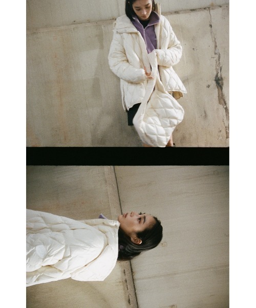 emmi（エミ）の「【emmi×TAION】キルティングショルダーバッグ（ショルダーバッグ・レディース・ブラック/アイボリー/ブラウン・F）」の6枚目の写真