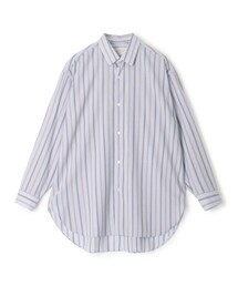 TOMORROWLAND  | ウールナイロンストライプ ロングスリーブ オーバーシャツ(シャツ/ブラウス)
