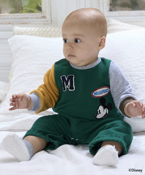 petit main（プティマイン）の「【Disney】【リンク】ワッペントレーナー（スウェット・キッズ・チャコール/トップグレー/ネイビー・110cm/130cm/90cm/80ｃｍ/100cm/120cm）」の7枚目の写真