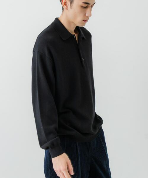 CASH FEEL W/MID ニットポロ（ニット/セーター）｜URBAN RESEARCH