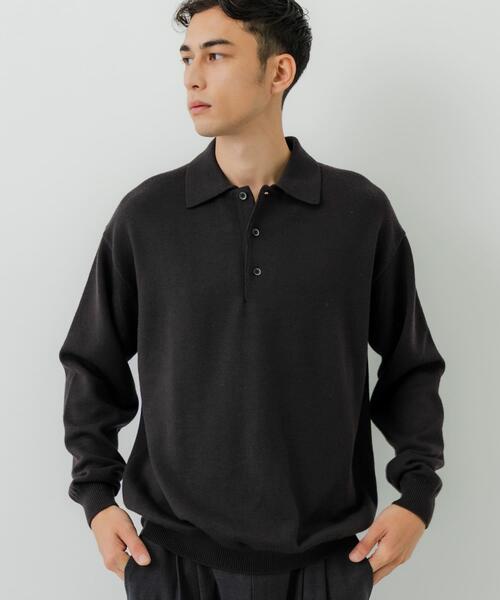 セール】CASH FEEL W/MID ニットポロ（ニット/セーター）｜URBAN