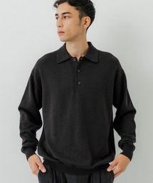 URBAN RESEARCH | CASH FEEL W/MID ニットポロ(ニット/セーター)