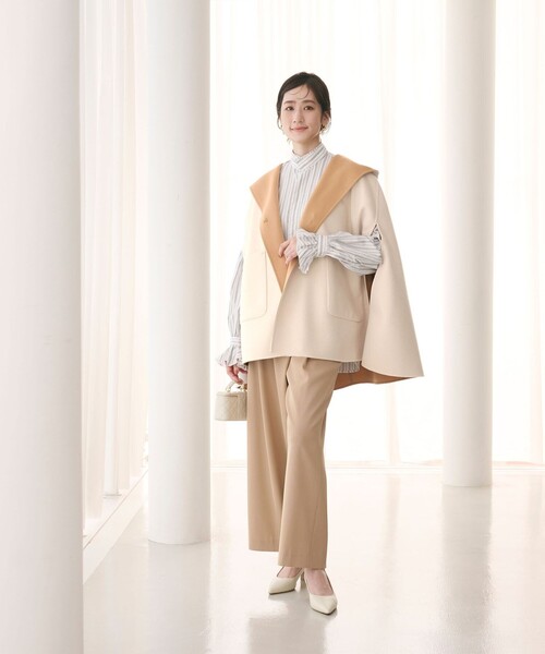 バイカラー リバー フードケープ（その他アウター）｜UNITED ARROWS