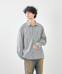 VIBGYOR | 先染めネルチェックシャツ（ＣＮ）(シャツ/ブラウス)