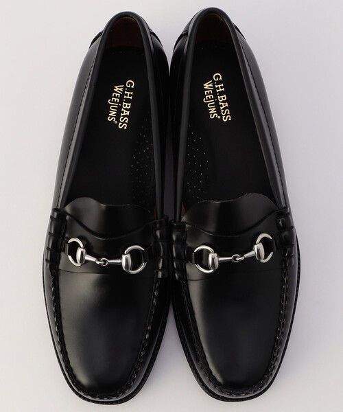 G.H.BASS（ジーエイチバス）の「G.H.BASS/ジーエイチバス EASY WEEJUN LINCOLN MOC LTHR【25.5-27.5cm】（ローファー・メンズ・ブラック・8/9/8.5）」の4枚目の写真