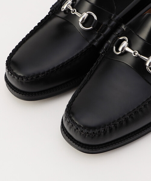 G.H.BASS（ジーエイチバス）の「G.H.BASS/ジーエイチバス EASY WEEJUN LINCOLN MOC LTHR【25.5-27.5cm】（ローファー・メンズ・ブラック・8/9/8.5）」の5枚目の写真