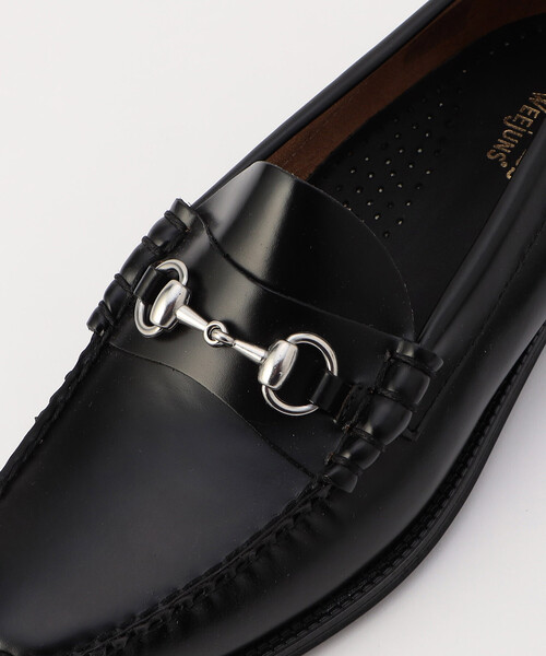 G.H.BASS（ジーエイチバス）の「G.H.BASS/ジーエイチバス EASY WEEJUN LINCOLN MOC LTHR【25.5-27.5cm】（ローファー・メンズ・ブラック・8/9/8.5）」の3枚目の写真