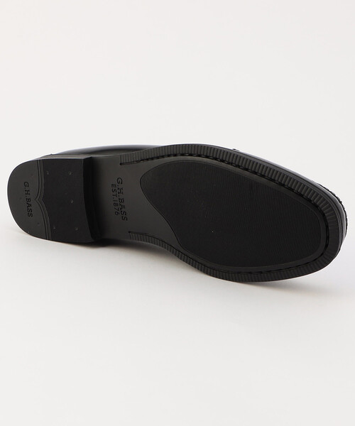 G.H.BASS（ジーエイチバス）の「G.H.BASS/ジーエイチバス EASY WEEJUN LINCOLN MOC LTHR【25.5-27.5cm】（ローファー・メンズ・ブラック・8/9/8.5）」の8枚目の写真
