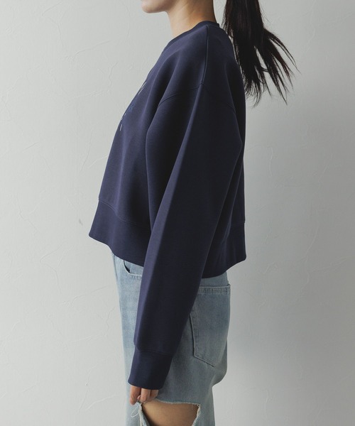 POLO BCS（ポロ ビーシーエス）の「【POLO BCS/ポロ・ビーシーエス】別注/刺繍スウェットプルオーバー（スウェット・レディース・グレー/ネイビー・FREE）」の3枚目の写真