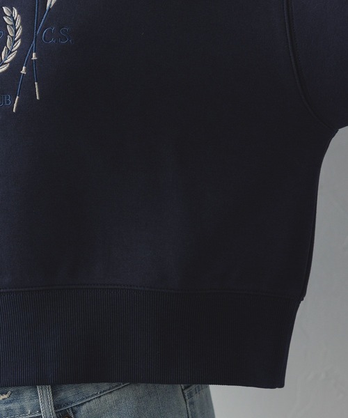 POLO BCS（ポロ ビーシーエス）の「【POLO BCS/ポロ・ビーシーエス】別注/刺繍スウェットプルオーバー（スウェット・レディース・グレー/ネイビー・FREE）」の8枚目の写真