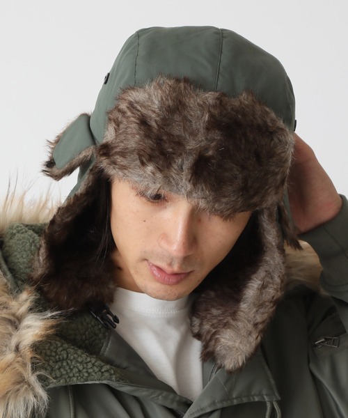 セール】フェイクファー フライトキャップ（キャップ）｜ARCADE