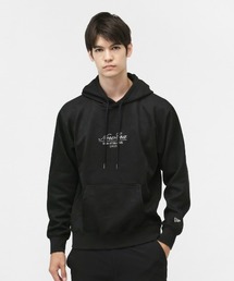 ニューエラ P SUEDE PO HOODIE BLK