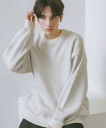 RAGEBLUE | バーズアイニットクルー(ニット/セーター)