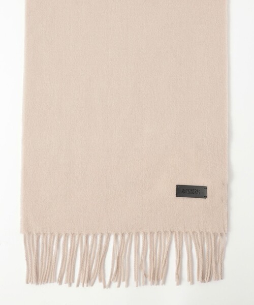 MACKINTOSH PHILOSOPHY（ﾏｯｷﾝﾄｯｼｭ ﾌｨﾛｿﾌｨｰ）の「ウォッシャブルカシミヤソリッドマフラー（マフラー・レディース・グレー系その他2/ホワイト系その他・FREE）」の5枚目の写真