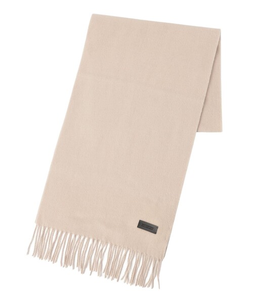 MACKINTOSH PHILOSOPHY（ﾏｯｷﾝﾄｯｼｭ ﾌｨﾛｿﾌｨｰ）の「ウォッシャブルカシミヤソリッドマフラー（マフラー・レディース・グレー系その他2/ホワイト系その他・FREE）」の7枚目の写真