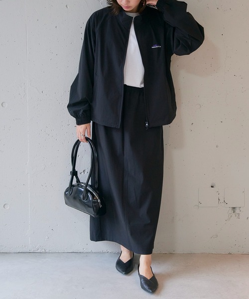THOUSAND MILE(サウザンドマイル)の「【THOUSAND MILE】ZIP BLOUSON&T-SHIRT&SKIRT SET UP(セットアップ・レディース・ブラック/チャコールグレー・FREE)」の17枚目の写真