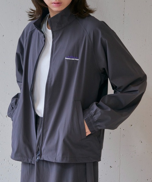 THOUSAND MILE(サウザンドマイル)の「【THOUSAND MILE】ZIP BLOUSON&T-SHIRT&SKIRT SET UP(セットアップ・レディース・ブラック/チャコールグレー・FREE)」の18枚目の写真