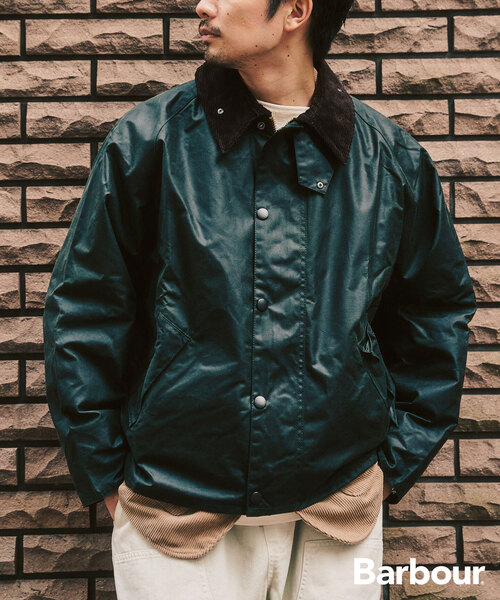 Barbour(バブアー)の「Barbour / バブアー os transport wax jacket(その他アウター・メンズ・ブラック/グリーン・38/40/42)」の2枚目の写真