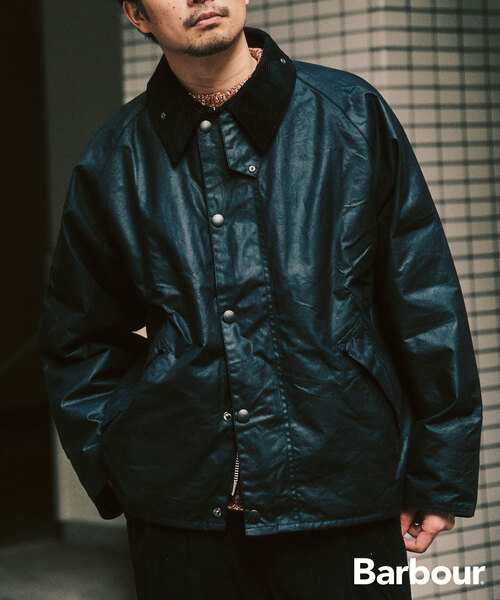 Barbour(バブアー)の「Barbour / バブアー os transport wax jacket(その他アウター・メンズ・ブラック/グリーン・38/40/42)」の1枚目の写真