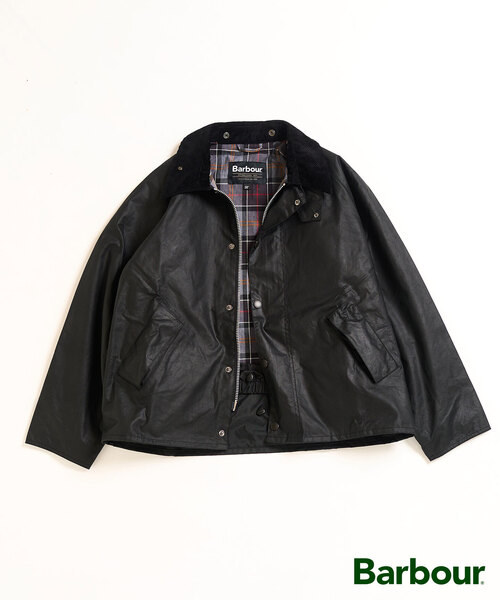 Barbour(バブアー)の「Barbour / バブアー os transport wax jacket(その他アウター・メンズ・ブラック/グリーン・38/40/42)」の3枚目の写真