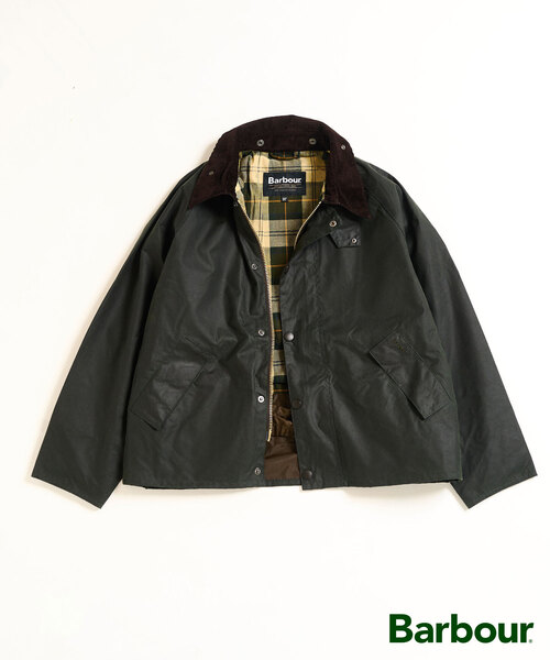 Barbour(バブアー)の「Barbour / バブアー os transport wax jacket(その他アウター・メンズ・ブラック/グリーン・38/40/42)」の4枚目の写真