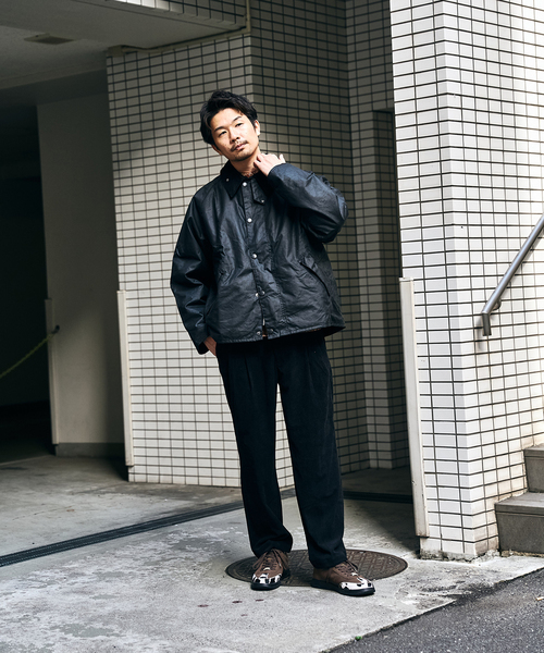 Barbour(バブアー)の「Barbour / バブアー os transport wax jacket(その他アウター・メンズ・ブラック/グリーン・38/40/42)」の5枚目の写真