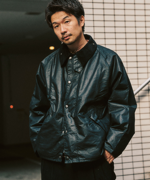Barbour(バブアー)の「Barbour / バブアー os transport wax jacket(その他アウター・メンズ・ブラック/グリーン・38/40/42)」の8枚目の写真