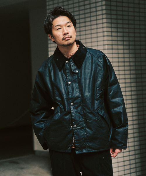 Barbour(バブアー)の「Barbour / バブアー os transport wax jacket(その他アウター・メンズ・ブラック/グリーン・38/40/42)」の9枚目の写真