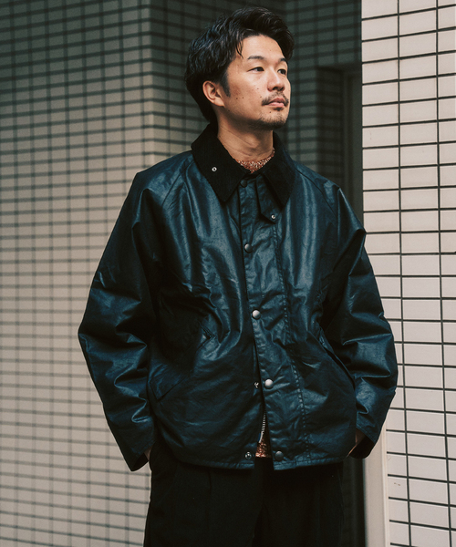 Barbour(バブアー)の「Barbour / バブアー os transport wax jacket(その他アウター・メンズ・ブラック/グリーン・38/40/42)」の10枚目の写真