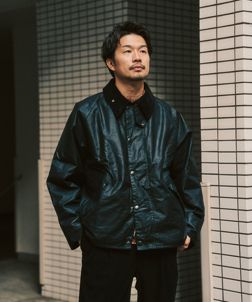 Barbour(バブアー)の「Barbour / バブアー os transport wax jacket(その他アウター・メンズ・ブラック/グリーン・38/40/42)」の11枚目の写真