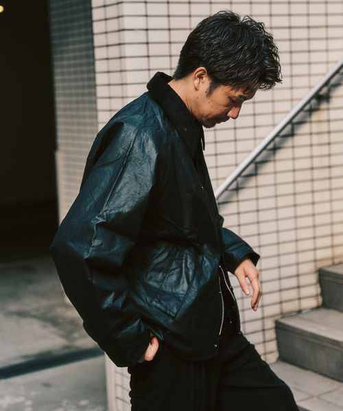 Barbour(バブアー)の「Barbour / バブアー os transport wax jacket(その他アウター・メンズ・ブラック/グリーン・38/40/42)」の12枚目の写真