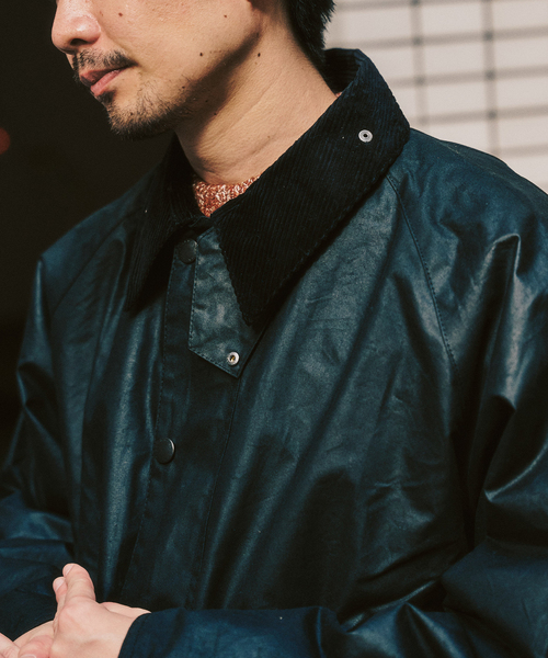 Barbour(バブアー)の「Barbour / バブアー os transport wax jacket(その他アウター・メンズ・ブラック/グリーン・38/40/42)」の13枚目の写真
