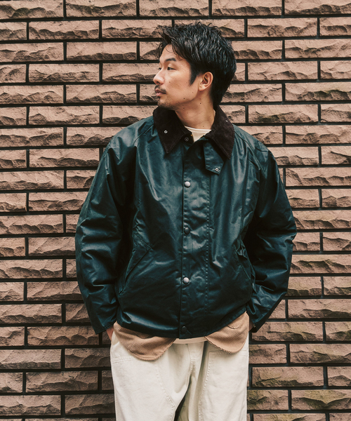 Barbour(バブアー)の「Barbour / バブアー os transport wax jacket(その他アウター・メンズ・ブラック/グリーン・38/40/42)」の18枚目の写真