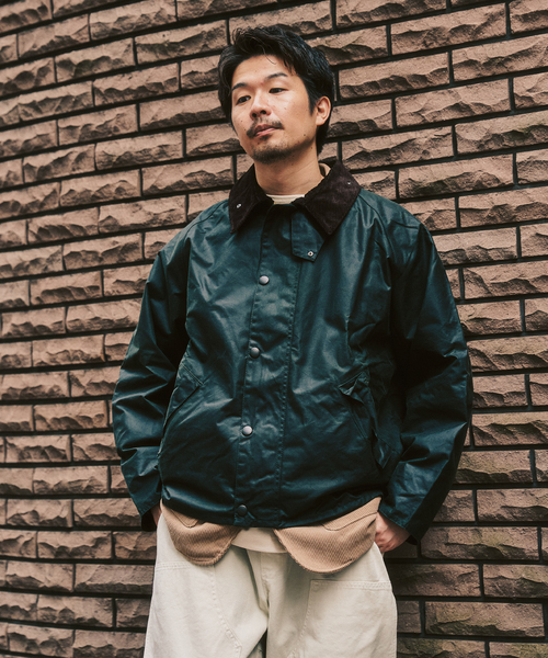 Barbour(バブアー)の「Barbour / バブアー os transport wax jacket(その他アウター・メンズ・ブラック/グリーン・38/40/42)」の19枚目の写真