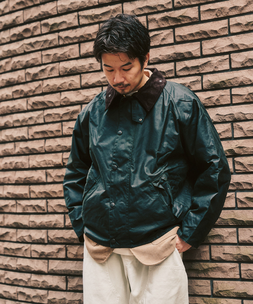 Barbour(バブアー)の「Barbour / バブアー os transport wax jacket(その他アウター・メンズ・ブラック/グリーン・38/40/42)」の20枚目の写真